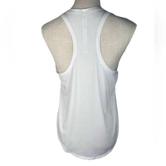 Lululemon White Racerback Love Tank Top - Picture 4 of 6